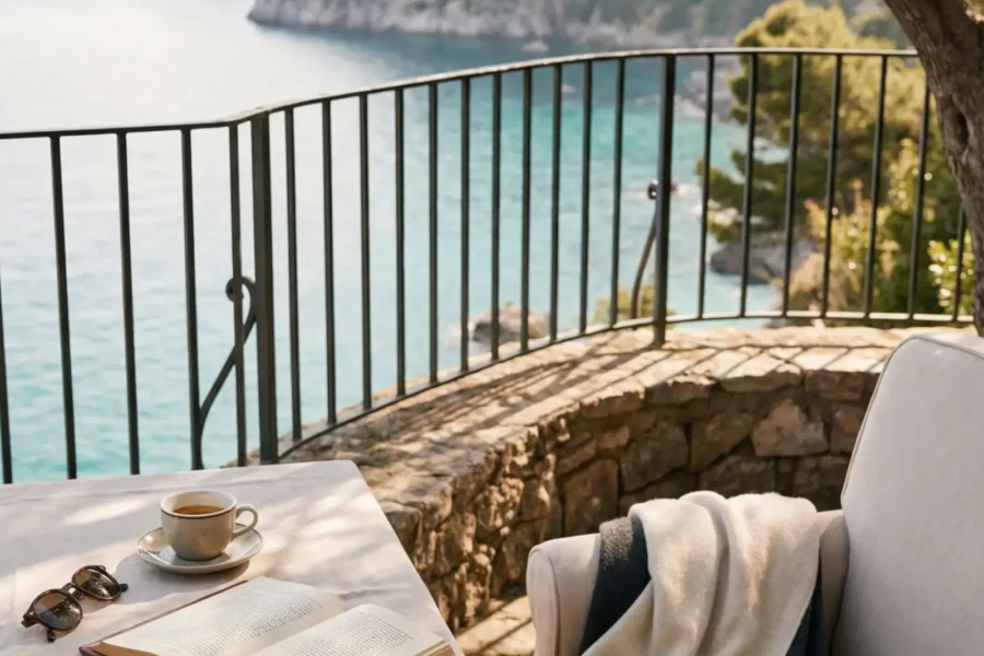 Capri clifftop terrace private getaway
