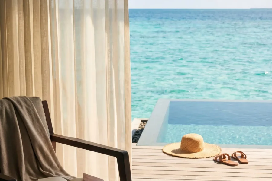 Maldives overwater villa escape