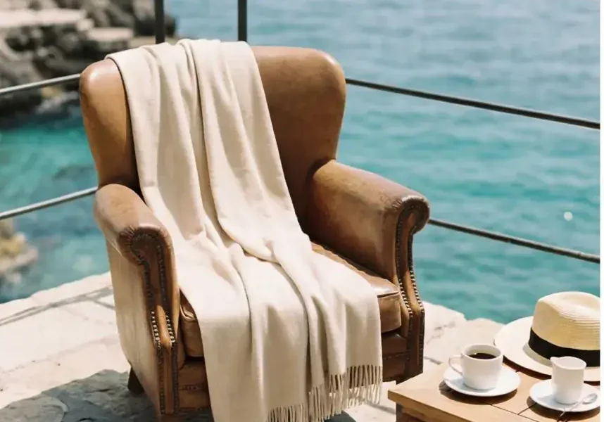 Positano terrace armchair sea view